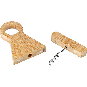 Wine bottle holder Vincio | Recycled bamboo