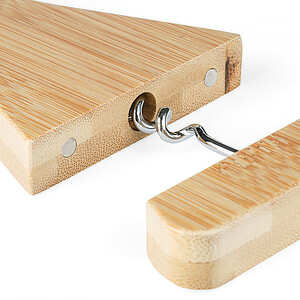Wine bottle holder Vincio | Recycled bamboo