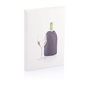 Wine cooler sleeve black