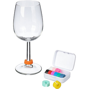Wine glass marker set Ringo | 12 pcs