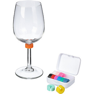 Wine glass marker set Ringo | 12 pcs