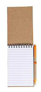 Wire bound notebook Green