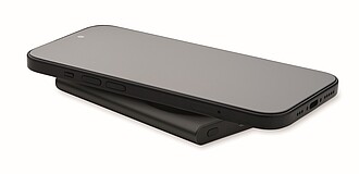 Wireless charger power bank, black