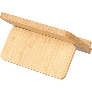 Wireless charger Tribu | Recycled bamboo | 3-in-1