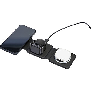 Wireless charger Trigo | Recycled | 3-in-1