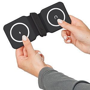 Wireless charger Trigo | Recycled | 3-in-1