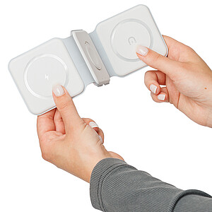 Wireless charger Trigo | Recycled | 3-in-1