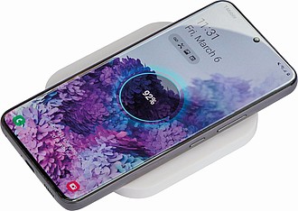 Wireless charger with 2 USB ports