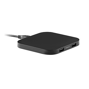 Wireless charging pad with HUB