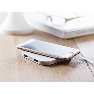 Wireless charging pad with HUB