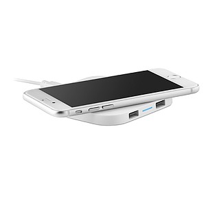 Wireless charging pad with HUB