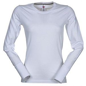 Women’s long-sleeved t-shirt PAYPER PINETA LADY, white, S