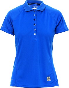 Women’ s short-sleeved polo shirt PAYPER TRAINING LADY, royal blue, size M
