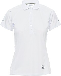 Women’ s short-sleeved polo shirt PAYPER TRAINING LADY, white, size M