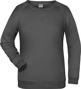 Women s sweatshirt James Nicholson, anthracite, XL