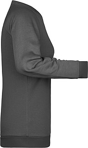 Women s sweatshirt James Nicholson, anthracite, XL