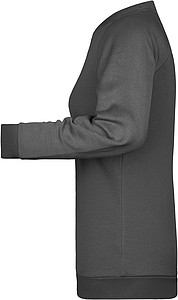 Women s sweatshirt James Nicholson, anthracite, XL