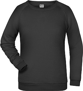 Women s sweatshirt James Nicholson, black, XS