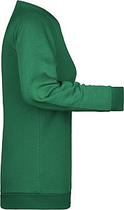 Women s sweatshirt James Nicholson, light green, S
