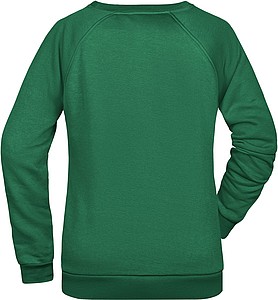 Women s sweatshirt James Nicholson, light green, S
