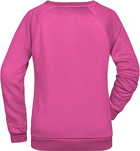 Women s sweatshirt James Nicholson, pink, M