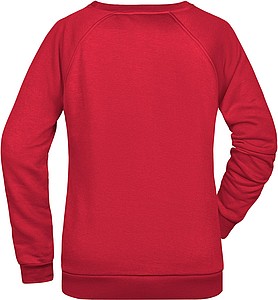 Women s sweatshirt James Nicholson, red, 3XL