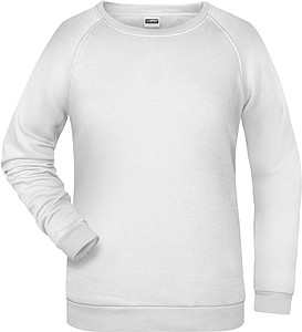 Women s sweatshirt James Nicholson, white, 3XL