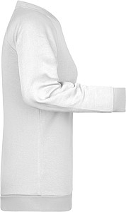 Women s sweatshirt James Nicholson, white, M