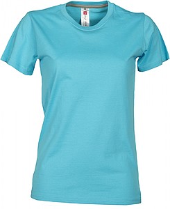 Women’s T-shirt PAYPER SUNRISE LADY, turquoise, XS