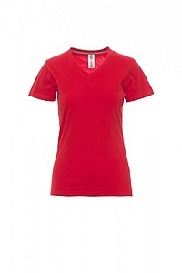 Women’s T-shirt PAYPER V-NECK LADY, red, M