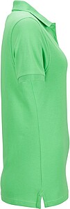 Womens elastic pique polo James Nicholson, lime green, XXL
