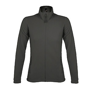 WOMENS MICRO FLEECE ZIPPED JACKET NOVA WOMEN, CHARCOAL GREY, M