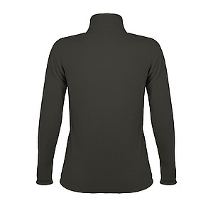 WOMENS MICRO FLEECE ZIPPED JACKET NOVA WOMEN, CHARCOAL GREY, M