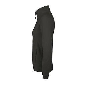 WOMENS MICRO FLEECE ZIPPED JACKET NOVA WOMEN, CHARCOAL GREY, M