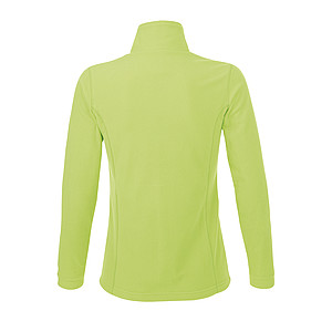 WOMENS MICRO FLEECE ZIPPED JACKET NOVA WOMEN, NEON GREEN, L