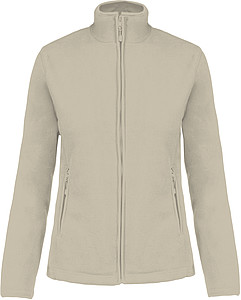 Womens microfleece sweatshirt KARIBAN, beige, S