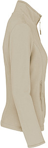 Womens microfleece sweatshirt KARIBAN, beige, S