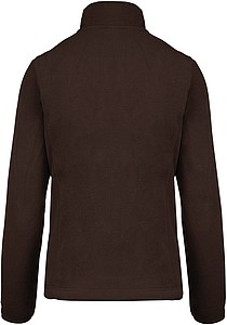 Womens microfleece sweatshirt KARIBAN, brown, S