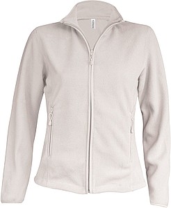 Womens microfleece sweatshirt KARIBAN, cream, S