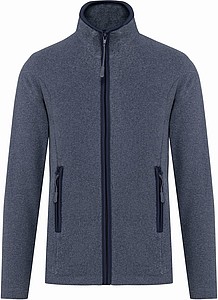 Womens microfleece sweatshirt KARIBAN, dark navy, S