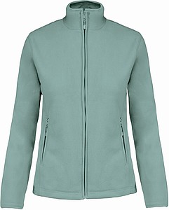 Womens microfleece sweatshirt KARIBAN, grey-green, S