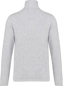 Womens microfleece sweatshirt KARIBAN, grey melange, S