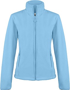 Womens microfleece sweatshirt KARIBAN, light blue, M