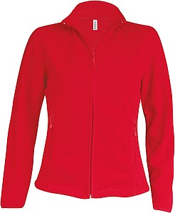 Womens microfleece sweatshirt KARIBAN, red, XXL