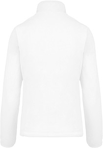 Womens microfleece sweatshirt KARIBAN, white, S
