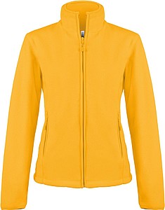 Womens microfleece sweatshirt KARIBAN, yellow, S
