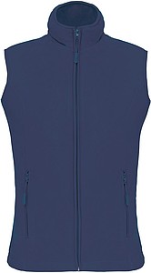Womens microfleece vest KARIBAN, dark blue, 3XL