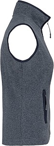 Womens microfleece vest KARIBAN, dark navy, L