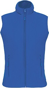Womens microfleece vest KARIBAN, indigo blue, M