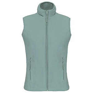 Womens microfleece vest KARIBAN, mint, 3XL